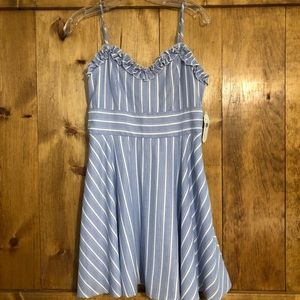 Altar’d State NWT blue & white sundress, size M
